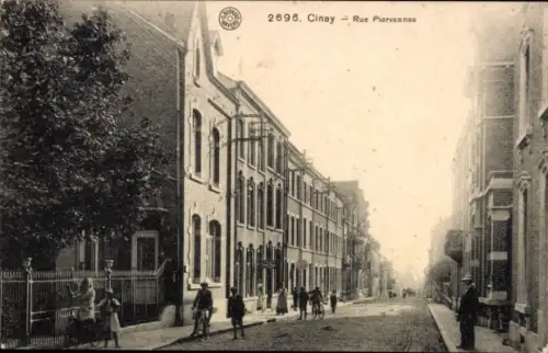 Ak Ciney Wallonien Namur,  Rue Piervennes