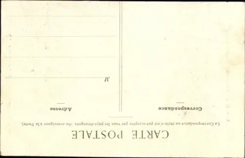 Ak Flavy le Martel Aisne, L'Eglise