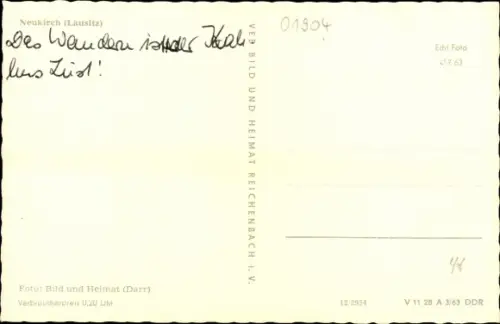 Ak Neukirch in der Lausitz, Panorama
