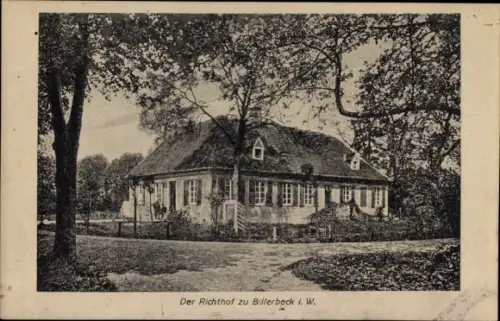 Ak Billerbeck in Westfalen, Der Richthof