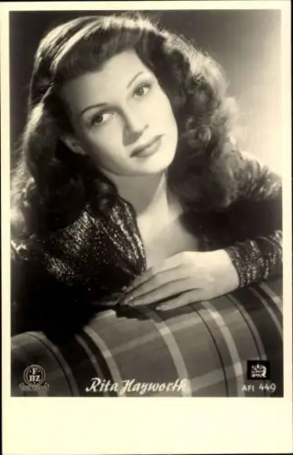 Foto Schauspielerin Rita Hayworth, Portrait