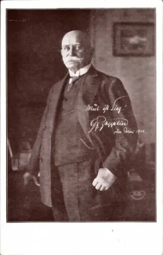 Ak Luftfahrtpionier und Erfinder Ferdinand Graf von Zeppelin