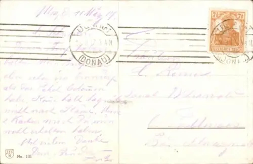 Künstler Ak Ulmer, H., Ferdinand Graf von Zeppelin, Portrait in Uniform