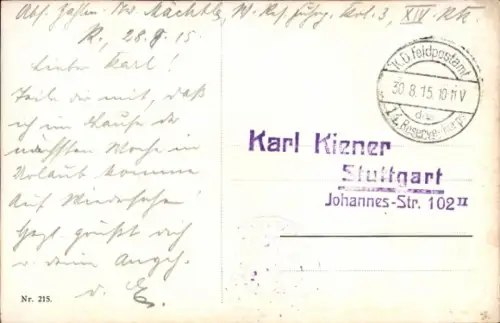 Ak Graf von Zeppelin, Porträt