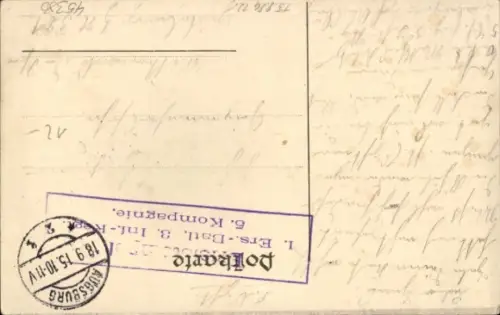 Ak Ferdinand Graf von Zeppelin, Portrait