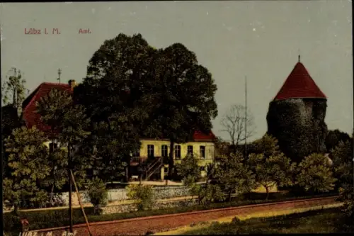 Ak Lübz in Mecklenburg, Amt
