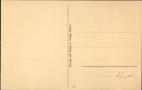 Ak Hansestadt Rostock, Bismarcksäule