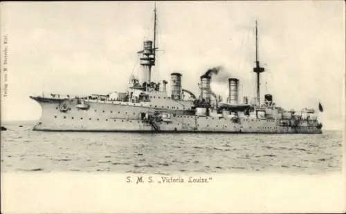 Ak Deutsches Kriegsschiff, SMS Victoria Louise