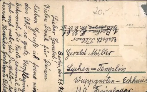 Ak Zeppelin'sches Luftschiff Modell Nr. 4, Zeppelin