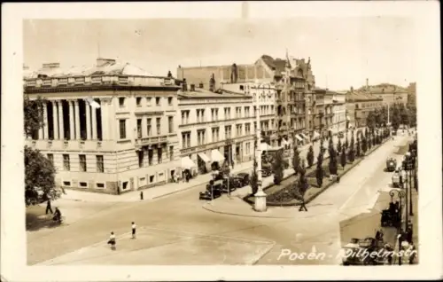 Ak Poznań Posen, Wilhelmstraße
