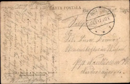 Ak Junger Mann in rumänischer Volkstracht