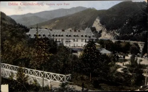 Ak Băile Călimănești Rumänien, Parkanlagen