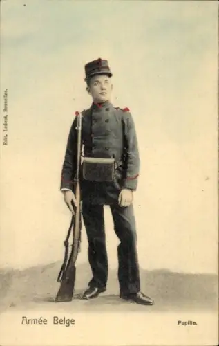 CPA Armée Belge, Pupille