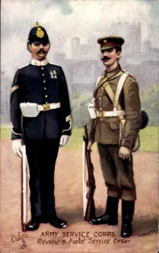 PC Army Service Corps, Review & Field Service Order