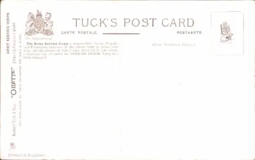 PC Army Service Corps, Review & Field Service Order