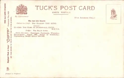 PC Royal Arms, 2nd Life Guards, Trumpeter