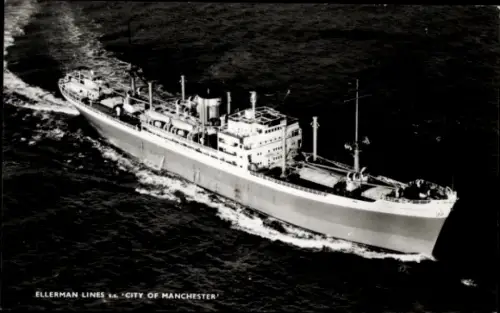Ak Ellerman Lines, SS City of Manchester