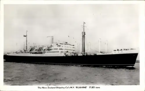 PC New Zealand Shipping Company, MV Ruahine