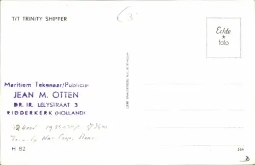 Ak TT Trinity Shipper, Frachtschiff