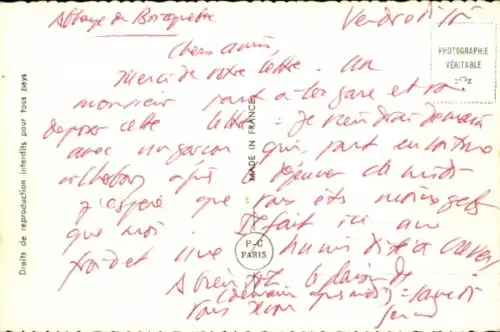 Ak Französisches Kriegsschiff, Matrose mit Frau