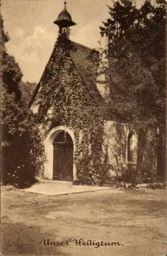 Ak Vallendar am Rhein, Kirche, Heiligturm