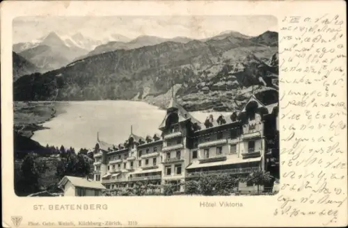 Ak Beatenberg Kanton Bern, Hotel Viktoria