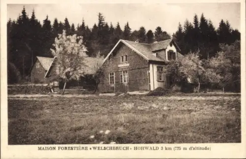 Ak Le Hohwald Elsass Bas Rhin, Forsthaus Welschbruch