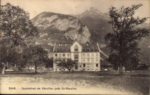 Ak Saint Maurice Vosges, Orphelinat de Vérollier