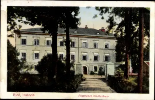 Ak Ried im Innkreis Oberösterreich, Allgemeines Krankenhaus, Ried, Innkreis