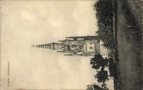 Ak Sonderborg Dänemark, Arnkiel Monument