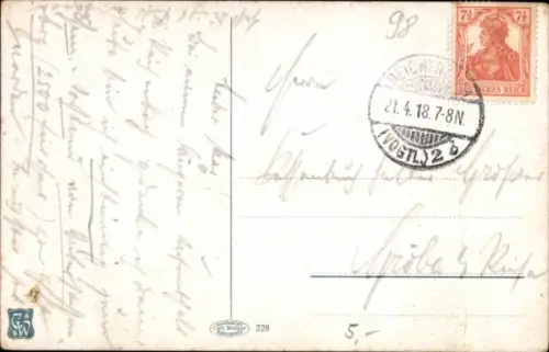 Ak Reichenbach Vogtland Sachsen,  Stadtpark