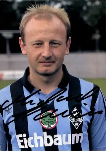Autogrammkarte Fußballer Michael Kaiser, SV Waldhof Mannheim 07, Autogramm