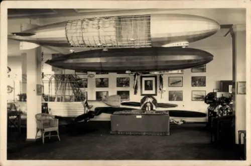 Ak Friedrichshafen am Bodensee, Zeppelin-Museum