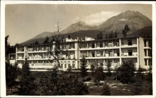 Ak Tatranská Polianka Tátraszéplak Weszterheim Vysoké Tatry Hohe Tatra Slowakei, Sanatorium Dr. Guhr