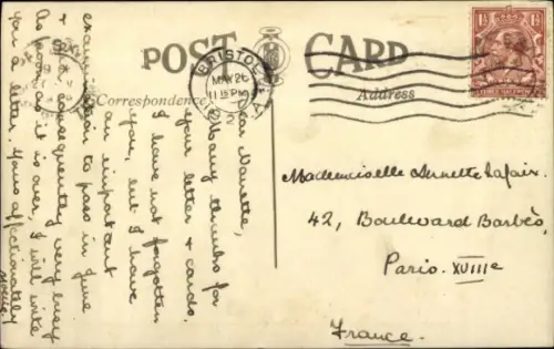 Ak Segelschiff, Dampfer, Gewässer