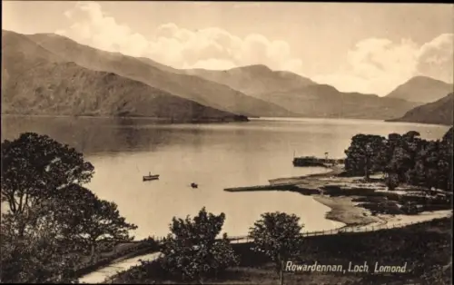 Ak Loch Lomond Schottland, Rowardennan