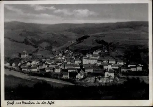 Ak Densborn Eifel, Gesamtansicht