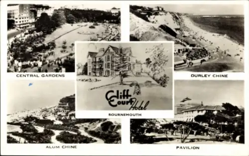 PC Bournemouth Dorset England, Central Gardens, Durley Chine, Pavilion