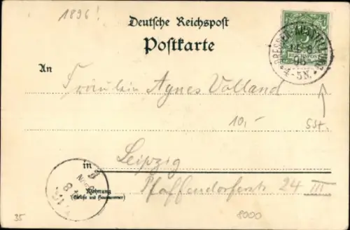 Künstler Ak Giese, Max, Dresden, ländliche Darstellung 