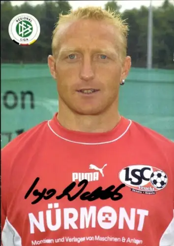 Autogrammkarte Fußballer Ingo Walther, 1. SC Feucht, Autogramm