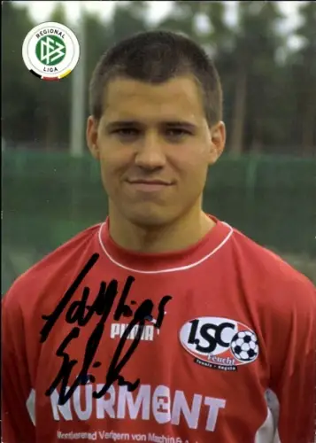 Autogrammkarte Fußballer Matthias Schiller, 1. SC Feucht, Autogramm
