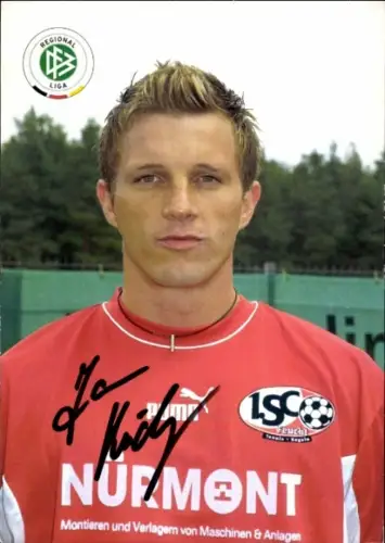 Autogrammkarte Fußballer Jan Küchling, 1. SC Feucht, Autogramm