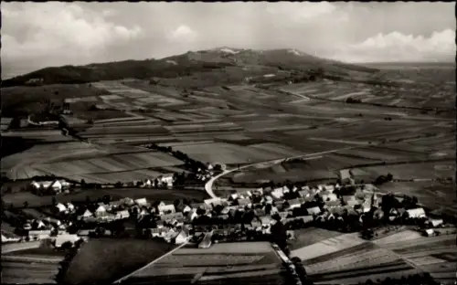 Ak Aufkirchen bei Wassertrüdingen Gerolfingen in Mittelfranken Bayern, Landschaft mit Feldern,  S