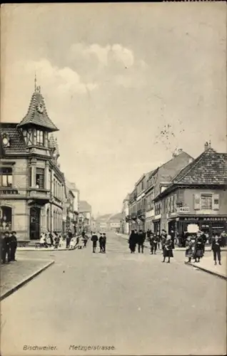Ak Bischwiller Bischweiler Elsass Bas Rhin, Metzgerstraße