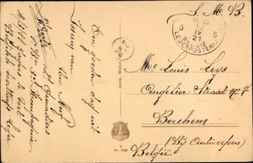 Ak Issum am Niederrhein, Weselerstraße