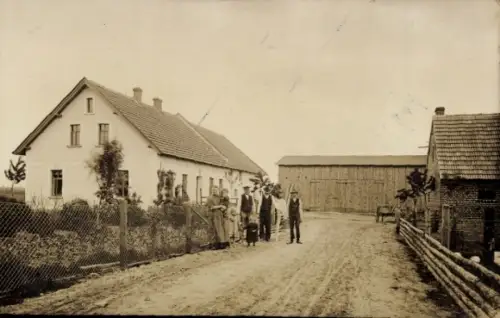 Foto Ak Brake Westfalen, Straße, Haus