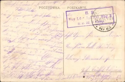 Ak Warszawa Warschau Polen, Rathaus