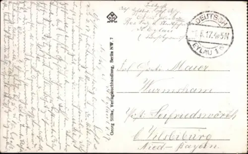 Ak Jelgava Mitau Lettland, Trinitatiskirche am Markt