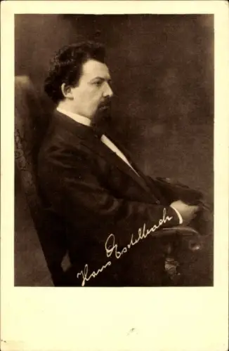 Ak Schauspieler Hans Godelbach, Porträt