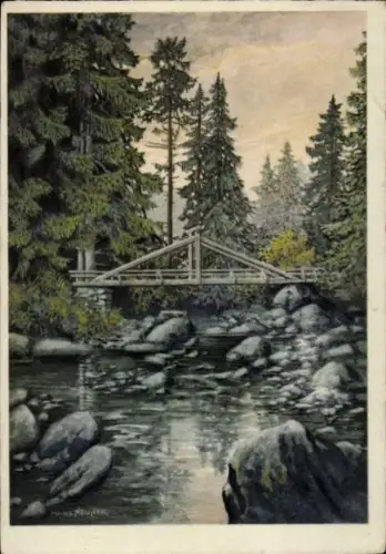 Ak Peklo u Nového Města Höllental Nové Město nad Metují Neustadt an der Mettau Reg. Königgrätz, B